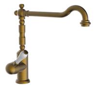 Schläfer | Rubinetto Lavello Cucina Retrò Vintage in Bronzo Vecchio Ottone