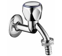 Schläfer | Rubinetto Portagomma 1/2" Maschio in Ottone Portagomma 3/4"