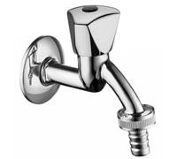 Schläfer | Rubinetto Portagomma 1/2" Maschio in Ottone Portagomma 3/4"