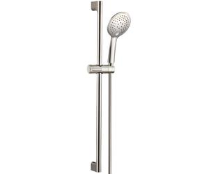 Schläfer | Saliscendi Doccia, Soffione 3 Getti, Asta Fissa 75cm, Acciaio Inox