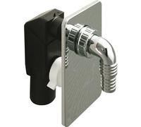 Schläfer | Sifone Incasso per Lavatrice Ø40mm Piastra Inox Portagomma Cromo