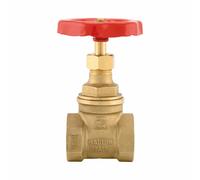 Schläfer | Muffen-Absperrschieber mit Innengewinde Messing-Muffenschieber 3/4