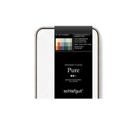 SCHLAFGUT Lenzuolo con angoli in jersey PURE 140x200cm Full White L bianco