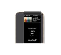 SCHLAFGUT Lenzuolo con angoli in jersey PURE 180x200cm Grigio Profondo XL grigio