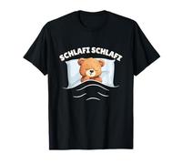 Schlafi Schlafi Stanco Orso Letto Dormire Pigiama Sonno Maglietta