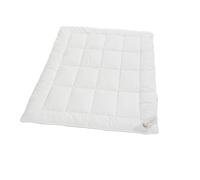 Schlafmond Piumone morbido in aloe vera per tutto l'anno, 200 x 200 cm, con allergie, con regolazione del calore, 200 x 200 cm, trapunta in cotone, made in Germany
