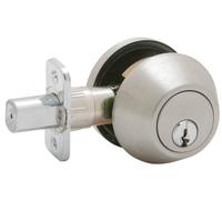 Schlage Acciaio inossidabile satinato singolo cilindro catenacci JD60V630