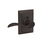 SCHLAGE Addison Collection F170ACC716ADDLH Leva decorativa decorativa per mano sinistra, bronzo invecchiato