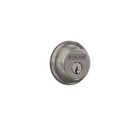 Schlage B60N619 Deadbolt, Keyed 1 Side, Satin Nickel by Schlage