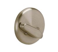 Schlage B81619 - Deadbolt in nichel satinato con piastra Thumbturn and Outside Trim Plate from the B Series by Schlage Lock Company