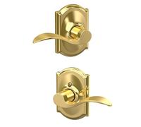 Schlage Camelot Collection Accent Passage Lever, F10 ACC 605 CAM