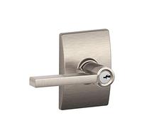 Schlage Century Collection Latitude Keyed Entry Lever, F51A LAT 619 CEN