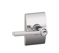 Schlage Century Collection Latitude Keyed Entry Lever, F51A LAT 625 CEN