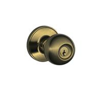 SCHLAGE Dexter by Schlage J54CNA609 Corona Keyed Entry Knob Antikmessing