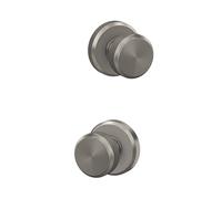 SCHLAGE F10 BWE 619 Gsn Greyson Collection Bowery Passage Lock knob, satin nickel by Lock Company