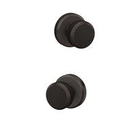 SCHLAGE F10 BWE 716 GSN Greyson Collection Bowery - Pomello per serratura passaggio, bronzo invecchiato