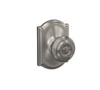 SCHLAGE F10GEO619 Georgian Passage Knob, Satin Nickel by