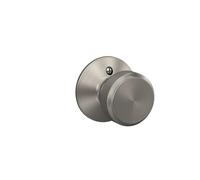 SCHLAGE F170 BWE 619 Bowery Dummy Trim knob, aged Bronze by Lock Company