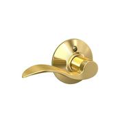 Schlage F170ACC605RH - Leva per ciuccio per mano destra, in ottone brillante