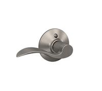 SCHLAGE F170ACC619LH - Leva a mano in raso, nichel, Ottone