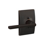 SCHLAGE F170LAT716CEN Century Collection Latitude Leva Decorativa, Bronzo Antico