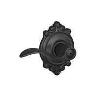 SCHLAGE F40 Acc 622 BRK Brookshire Collection Accent - Leva per privacy, colore: nero opaco