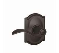 SCHLAGE F40 Acc 622 CAM Camelot Collection Accent - Leva per privacy, colore: nero opaco