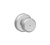 SCHLAGE F40 BWE 626 GSN Greyson Collection Bowery - Manopola di blocco privacy, cromata satinata