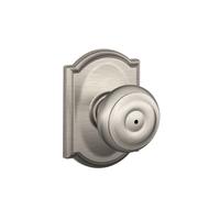 Schlage F40-GEO-CAM, Satin Nickel