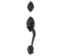 SCHLAGE F58 BRK 716 Brookshire - Maniglia da esterno con catenaccio, bronzo invecchiato (solo metà esterna)