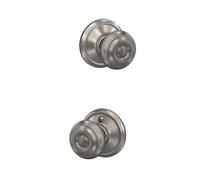 SCHLAGE LOCK CO - Passage Lockset, Georgian Knob, Satin Nickel, Fits 2-3/8 & 2-3/4-In. Backsets
