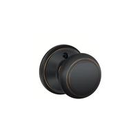 SCHLAGE Lock Company F170AND716 F170 e 716 Andover - Pomello singolo per porta, bronzo invecchiato