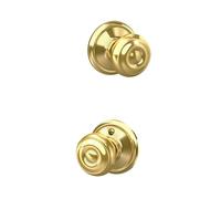 SCHLAGE Lock F10GEO605 Georgian Passage Knobset