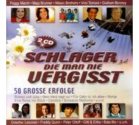 SCHLAGER DIE MAN NIE VERGISST - 50 GROSSE ERFOLGE [Doppel-CD] - Diverse