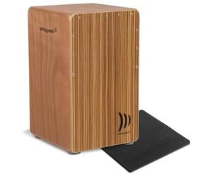 Schlagwerk Cajon la Peru CP4011 Zebrano - Cajon