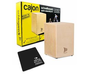 Schlagwerk CBA10S Cajon Kit rapido da montare e cuscino Keepdrum