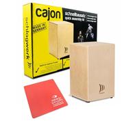 Schlagwerk CBA20S Cajon - Kit rapido + cuscino keepdrum rosso