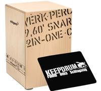 Schlagwerk CP 403 Snare Cajon + Keep Drum Pad Sedile