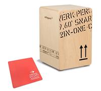 Schlagwerk CP403 Natur Cajon + keepdrum - Cuscino per sedile, colore: Rosso
