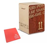 Schlagwerk CP403 Red Cajon + keepdrum - Cuscino per sedile, colore: Rosso