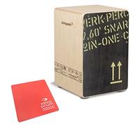 Schlagwerk CP403BLK Cajon + keepdrum Cuscino per seduta Rosso