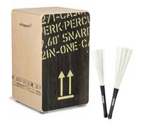 Schlagwerk cp404 Blk Cajon keepdrum sv603wh Brush Scopa