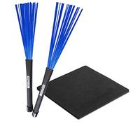 Schlagwerk SP20 - Cuscino per cajon + scopa Keepdrum SV603BL Brush