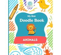 SchlaueKinder Doodle Book Animals for Ages 1 and Up: Soft and simple animal illustrations | Perfect for first doodles, discovering the animal world, and encouraging early creativity: 10