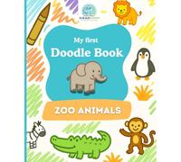 SchlaueKinder Doodle Book Zoo Animals for Ages 1 and Up: Soft and simple animal illustrations | Perfect for first doodles, discovering zoo animals, and boosting early creativity: 5