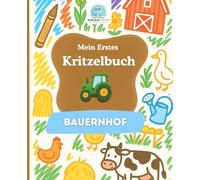 SchlaueKinder Kritzelbuch Bauernhof ab 1 Jahr: Liebevolle und klare Motive vom Bauernhof | Perfekt für erste Kritzelversuche, das spielerische Kennenlernen von Tieren und die kreative Entwicklung