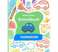 SchlaueKinder Kritzelbuch Fahrzeuge ab 1 Jahr: Große einfache Fahrzeugmotive für kleine Hände | Perfekt zum spielerischen Entdecken von Fahrzeugen und zur Förderung der kreativen Entwicklung