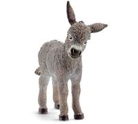 schleich 13746 Puledro d'asino, da 3 anni, FARM WORLD - Figura, 3 x 7 x 7 cm