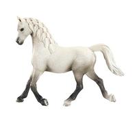 SCHLEICH Figura de Caballo, Yegua Árabe, Color Blanco, 10 cm, Originale, Dipinto a Mano, 13761