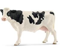 Schleich Figura Mucca Holstein Farm World – Frisona a macchie nere – 13x6x8 cm – 1 pz